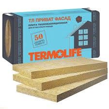 Утеплитель Термолайф "ТЛ Приват Фасад" 100 мм (1,20 м кв.) 115 кг/м3