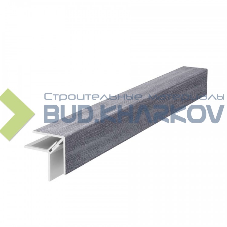 Кут універсальний KERRAFRONT WOOD EFFECT FS-222 Concrete Oak 3 м