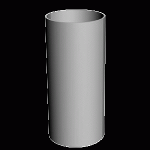 Труба (3м) DOCKE 85.73 mm