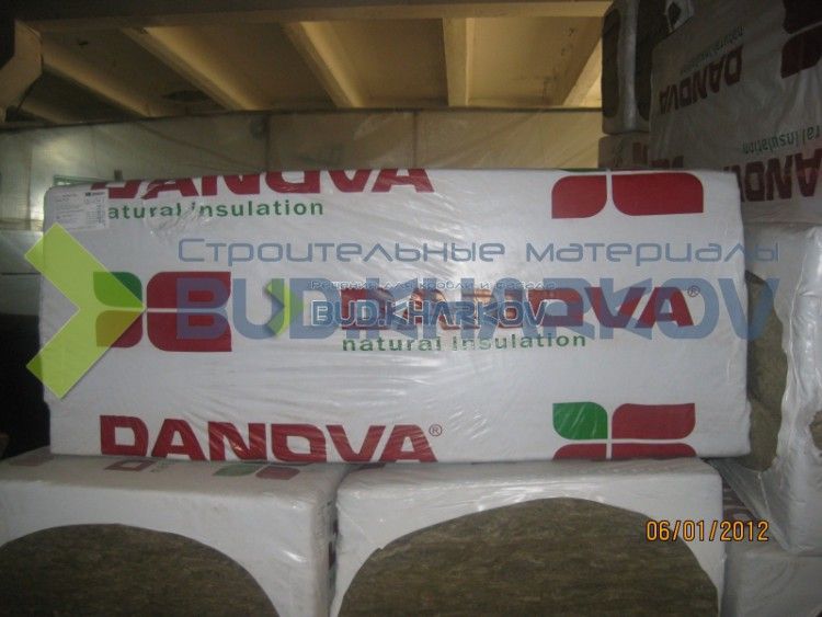 Утеплитель DANOVA "DAN Fly" ( 3,6 м. кв.) 30 кг/м3   100 мм      