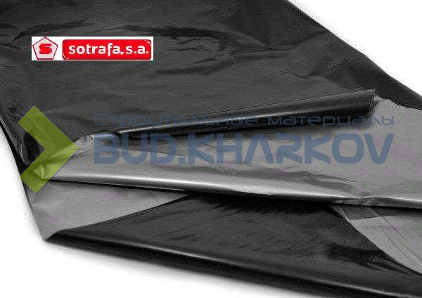 Пленка мульчирующая SOTRAFA серебристо-чёрная (25мкм), 1,2*1000м