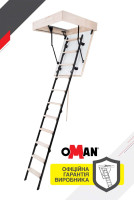 Чердачная лестница Oman Mini Termo (80x80)H260