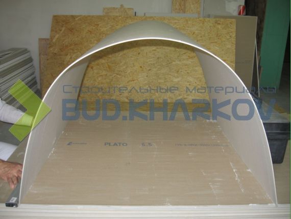 Гипсокартон Knauf арочный 6 мм (2,5 м)